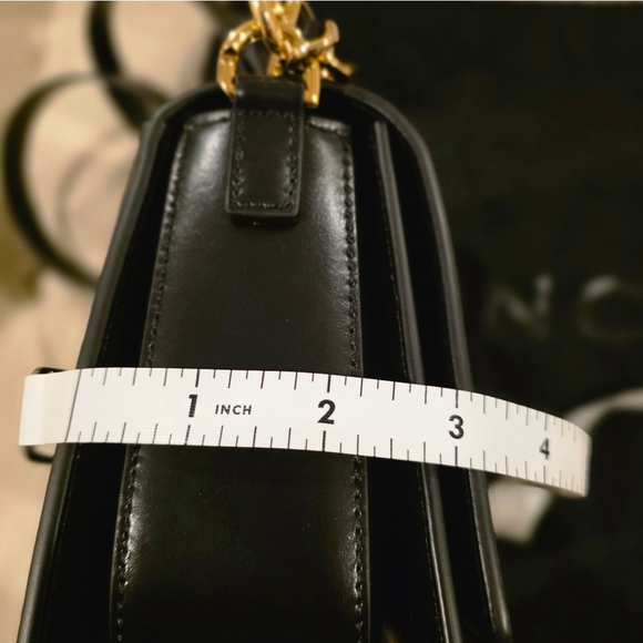 New Givenchy Embroidered Fabric and Leather Chain Medium Bag - Picture 14 of 14